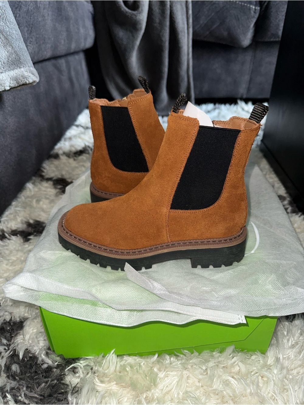 Sam Edelman Kids Brown Suede